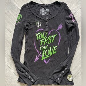 Affliction long sleeve thermal